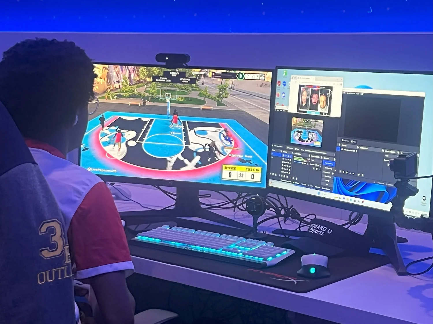 Howard esports partners with Wizards District Gaming to compete in NBA 2K Basketball Tournament