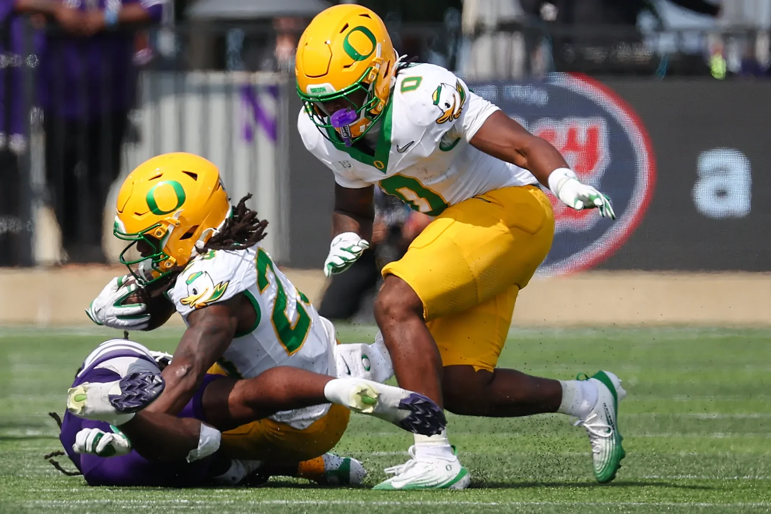 Photos: Oregon Ducks at Northwestern