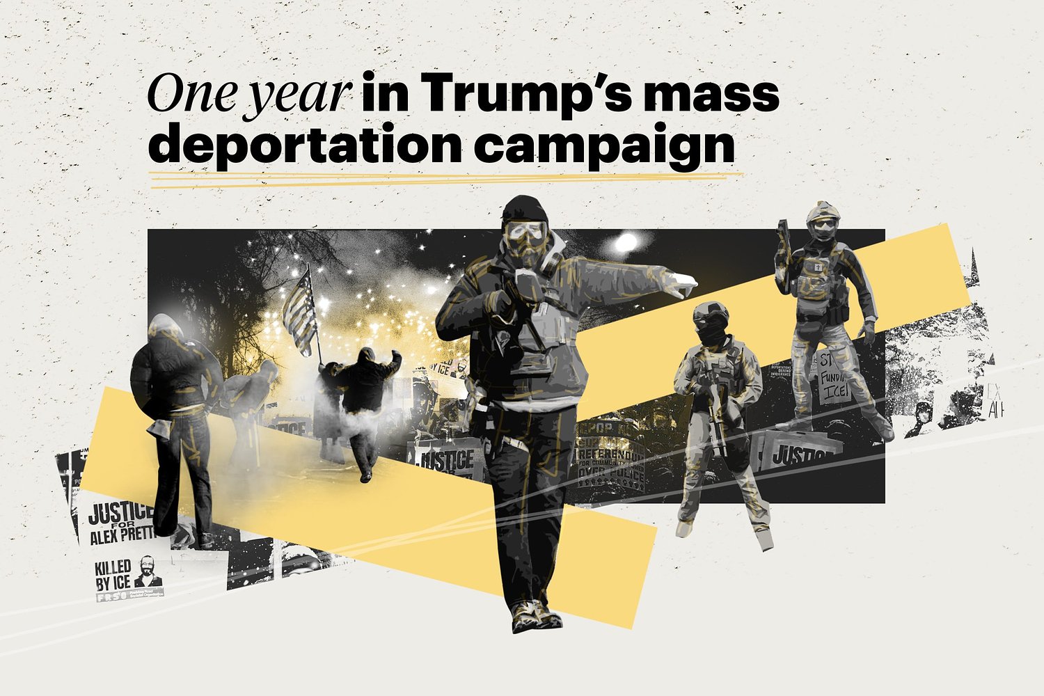 Watch: A year in Trump’s mass deportation campaign