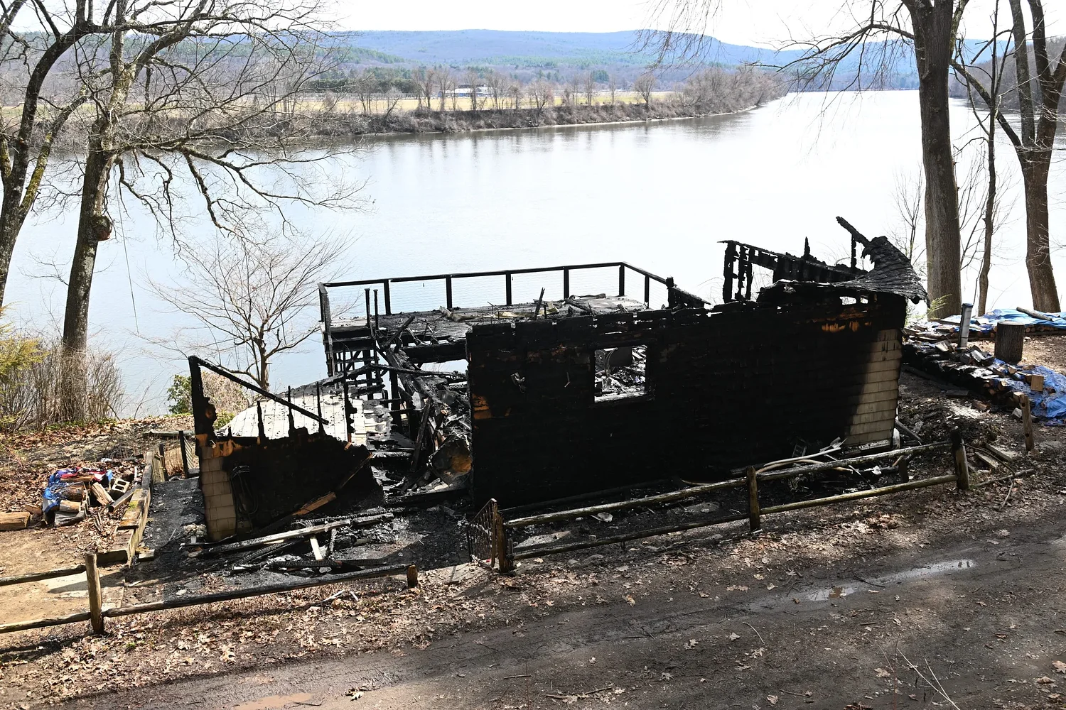 No injuries after blaze reduces house to rubble in Gill