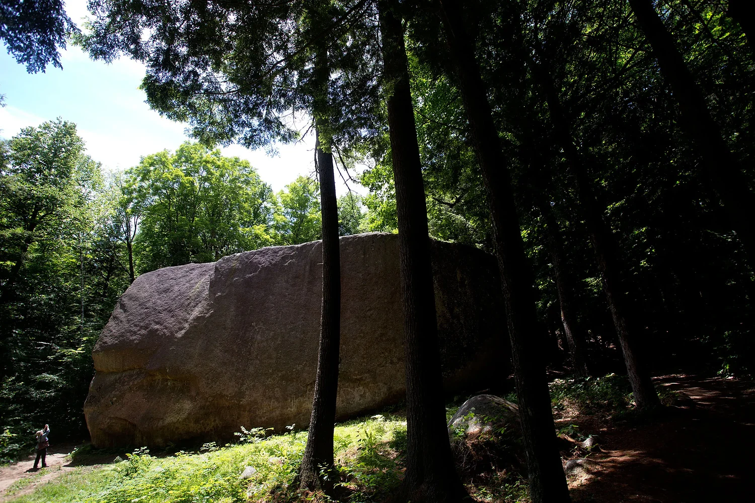 Anti-tourist vandal hits NH's Madison Boulder, the 'largest known glacial erratic in North America'