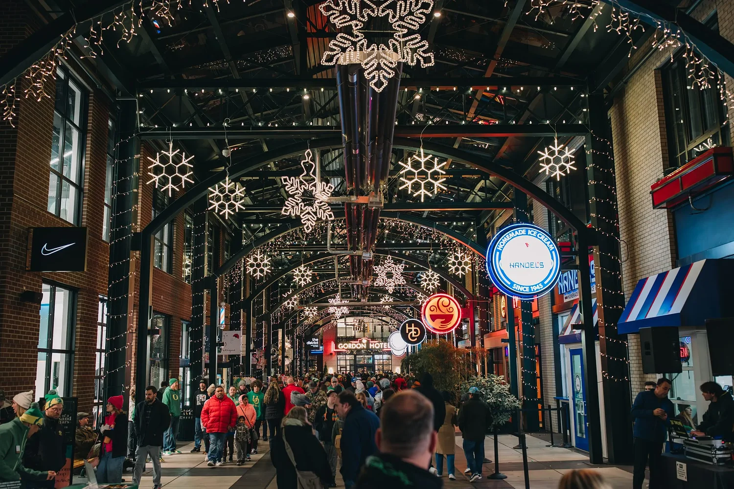 Build holiday traditions at Eugene’s favorite gathering place