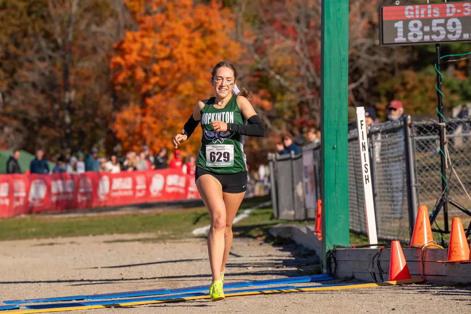 Cross Country: Lane makes it a three-peat as Hawks defend DIII title