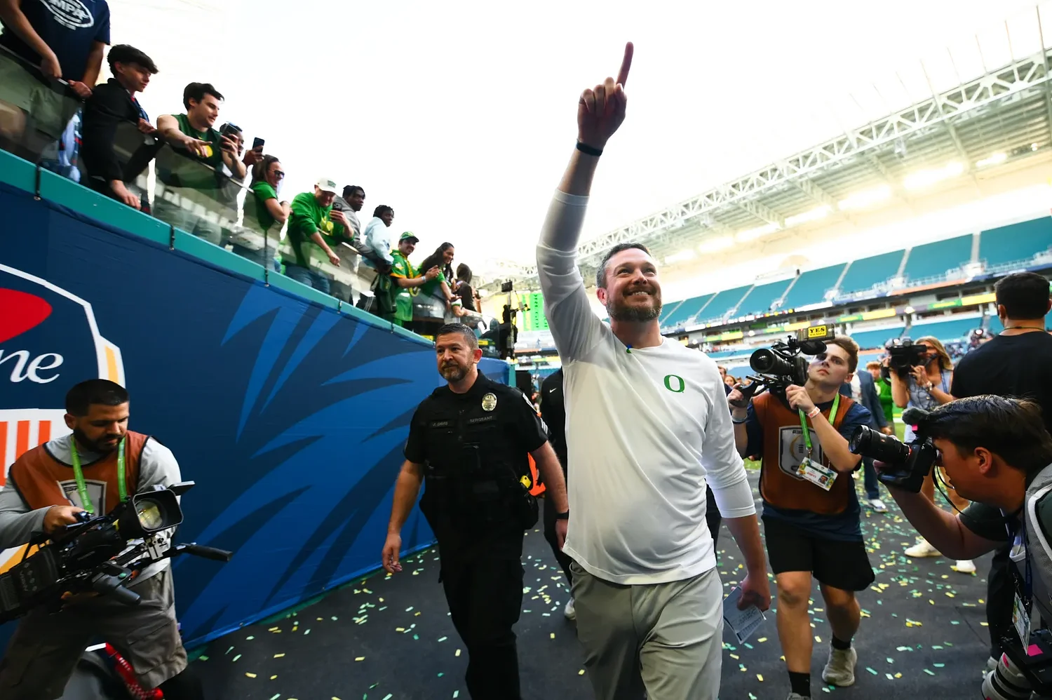 The Orange Bowl was different. But Oregon? Same as always 