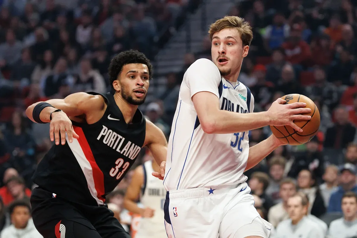 Cooper Flagg and Mavericks finish out 2025 with close loss to Trail Blazers