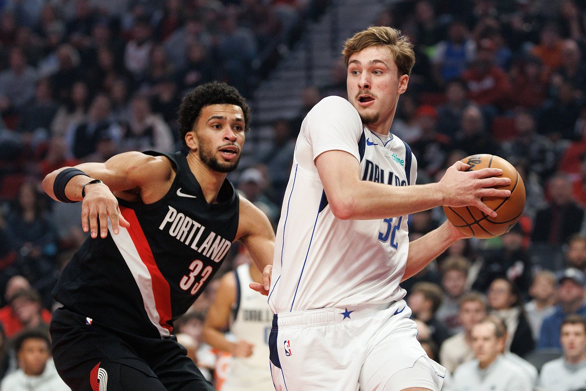 Cooper Flagg and Mavericks finish out 2025 with close loss to Trail Blazers