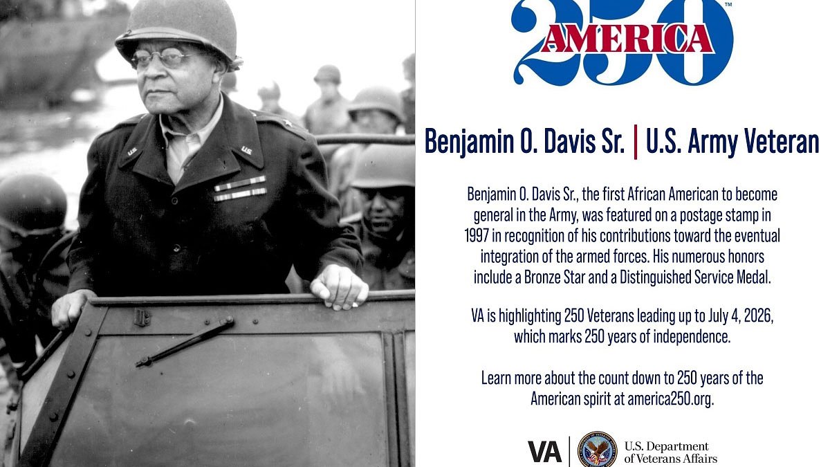 1940: Benjamin O. Davis Sr. becomes first Black brigadier general