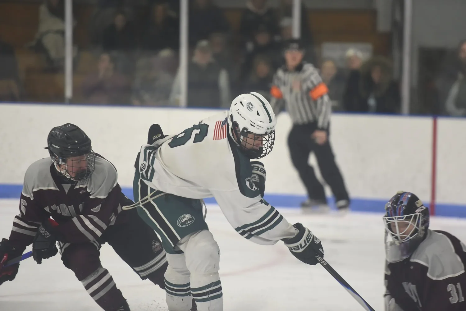H.S. Roundup: Greenfield hockey ousted by Ludlow in Class A quarterfinals