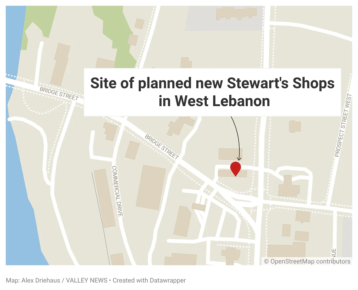 Stewart's plans larger convenience store in West Lebanon