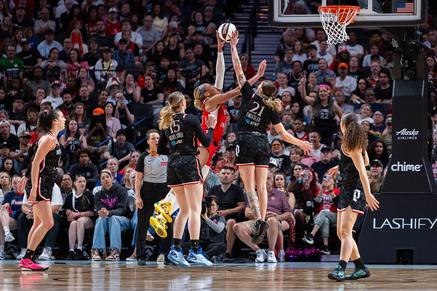 Portland Fire take a unique approach to rebounding as they keep facing size disparities