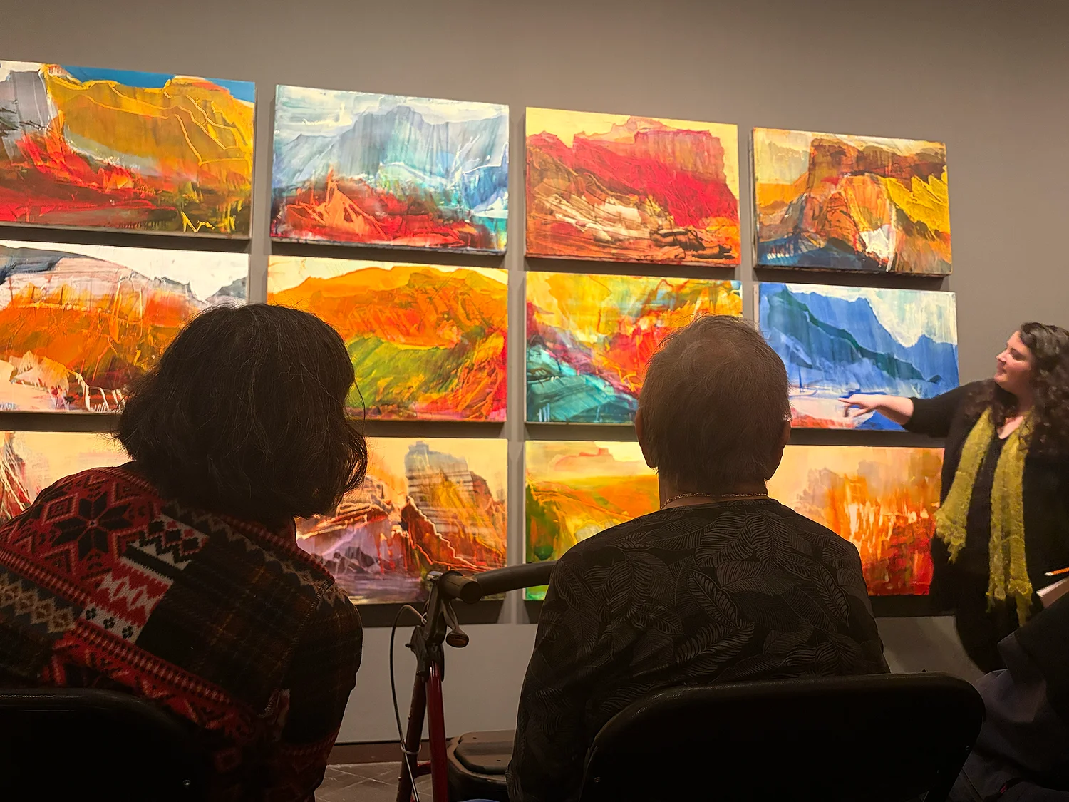 As memory fades, art forges connection