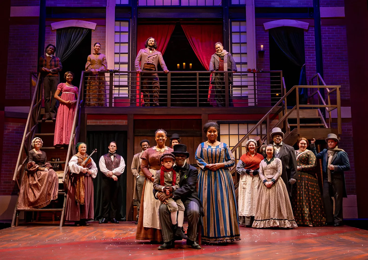 Local Black actors transcend racial barriers in stellar performances as Ebenezer Scrooge in holiday classic, ‘A Christmas Carol’
