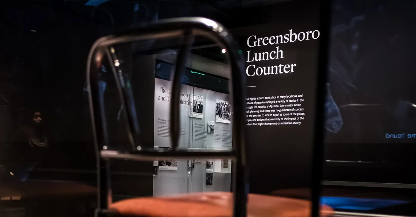 Update: Smithsonian officials say the Greensboro lunch counter exhibit at the ‘Blacksonian’ will now remain at the museum
