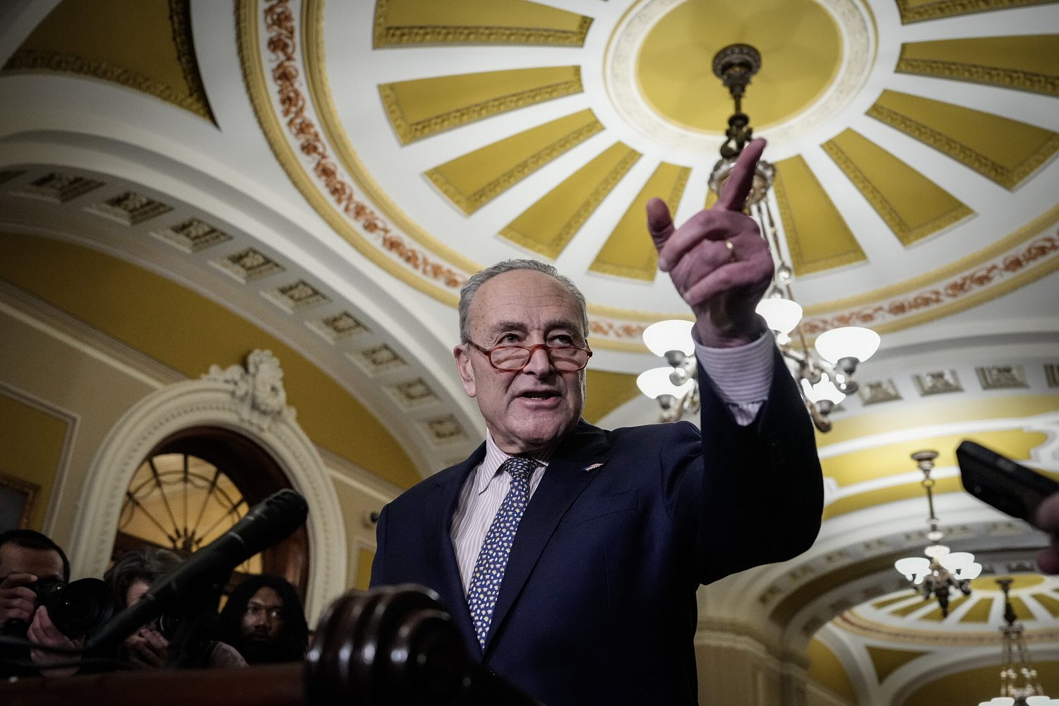 Schumer announces legislation condemning Nick Fuentes