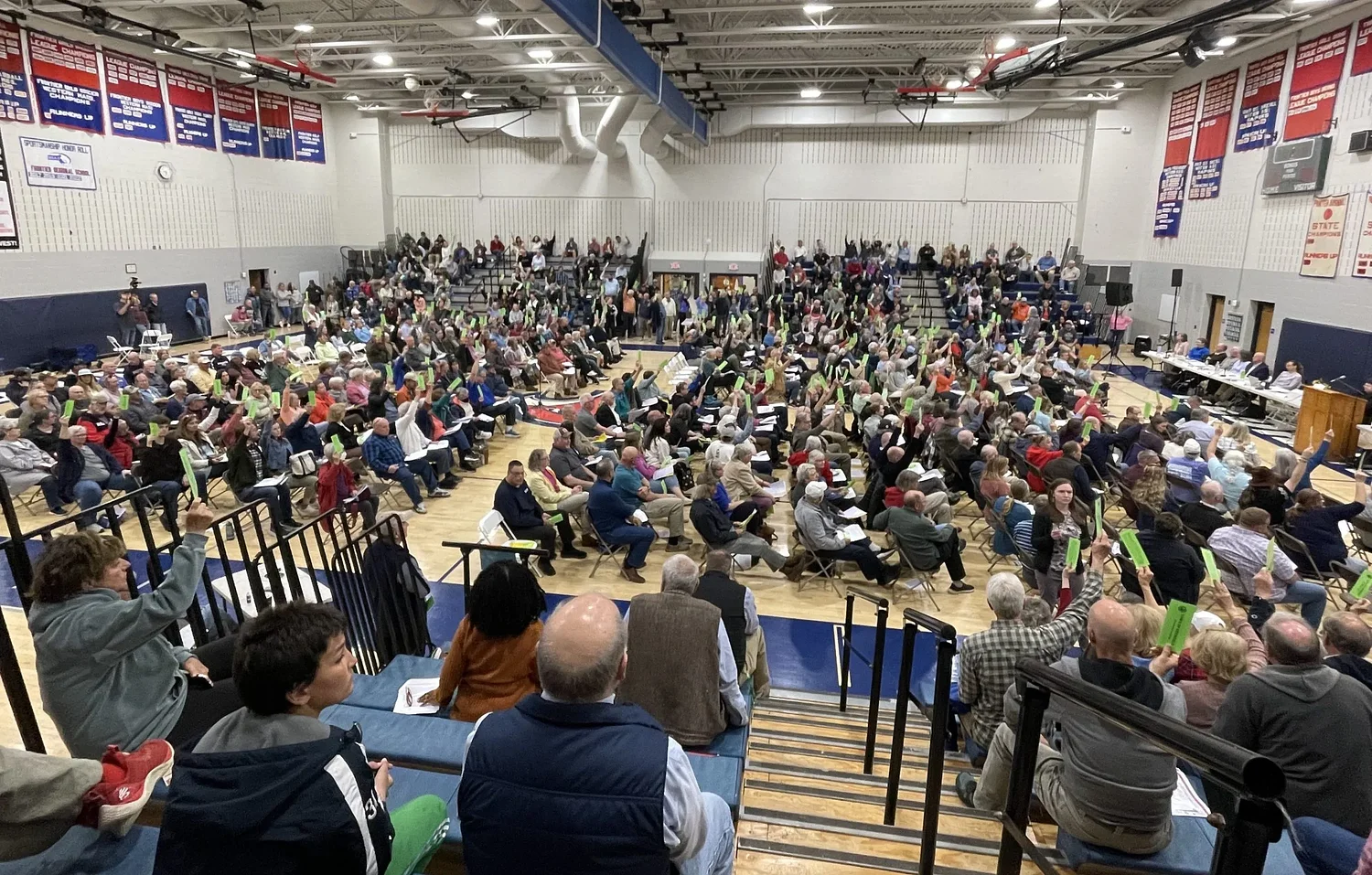 Deerfield voters reject pair of overrides, one of two green energy articles