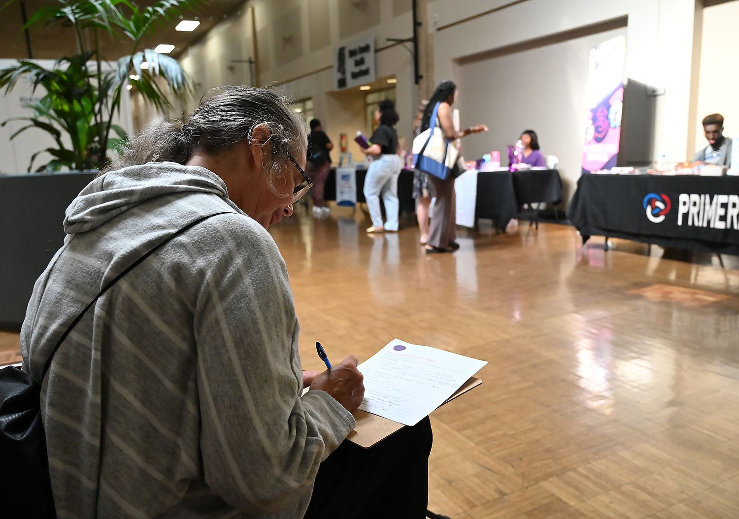 Jobseekers are offered access and opportunities during Clocked In at Jackson Medical Mall
