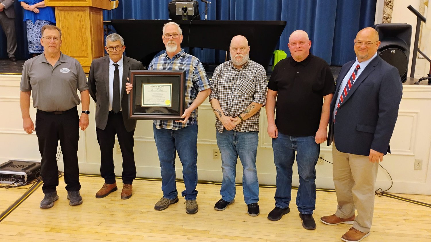 Jim Smith honored with Margaret Grazis Citizen of the Year Award in Athol