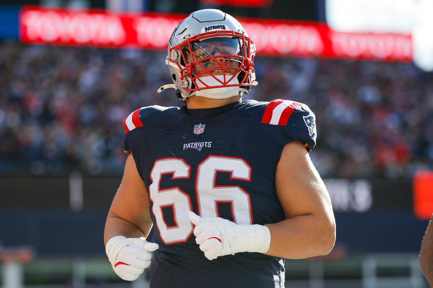 This Patriots LT keeps it honest about his up-and-down rookie season