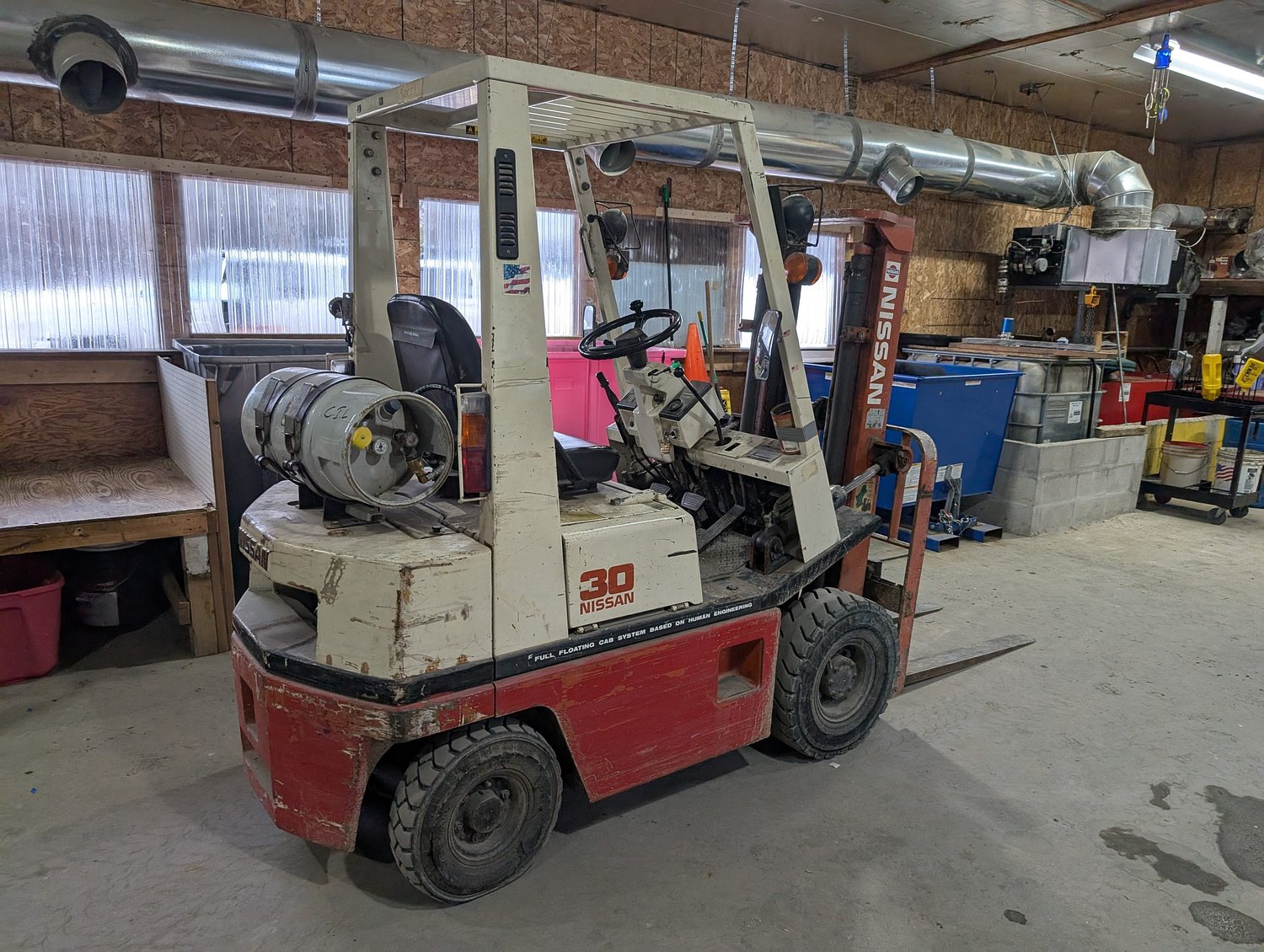 Carbon monoxide poisoning prompts forklift replacement in Hancock