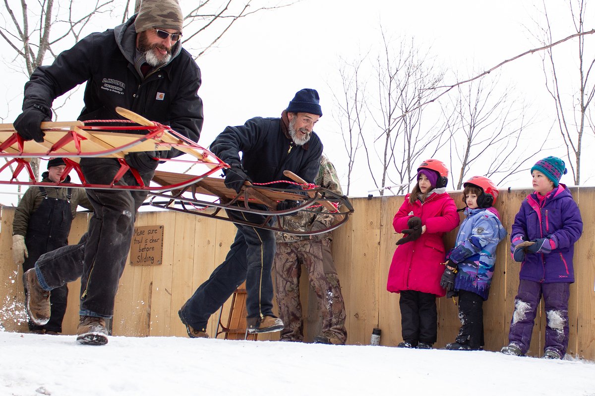This is the wildest sled race you'll ever see