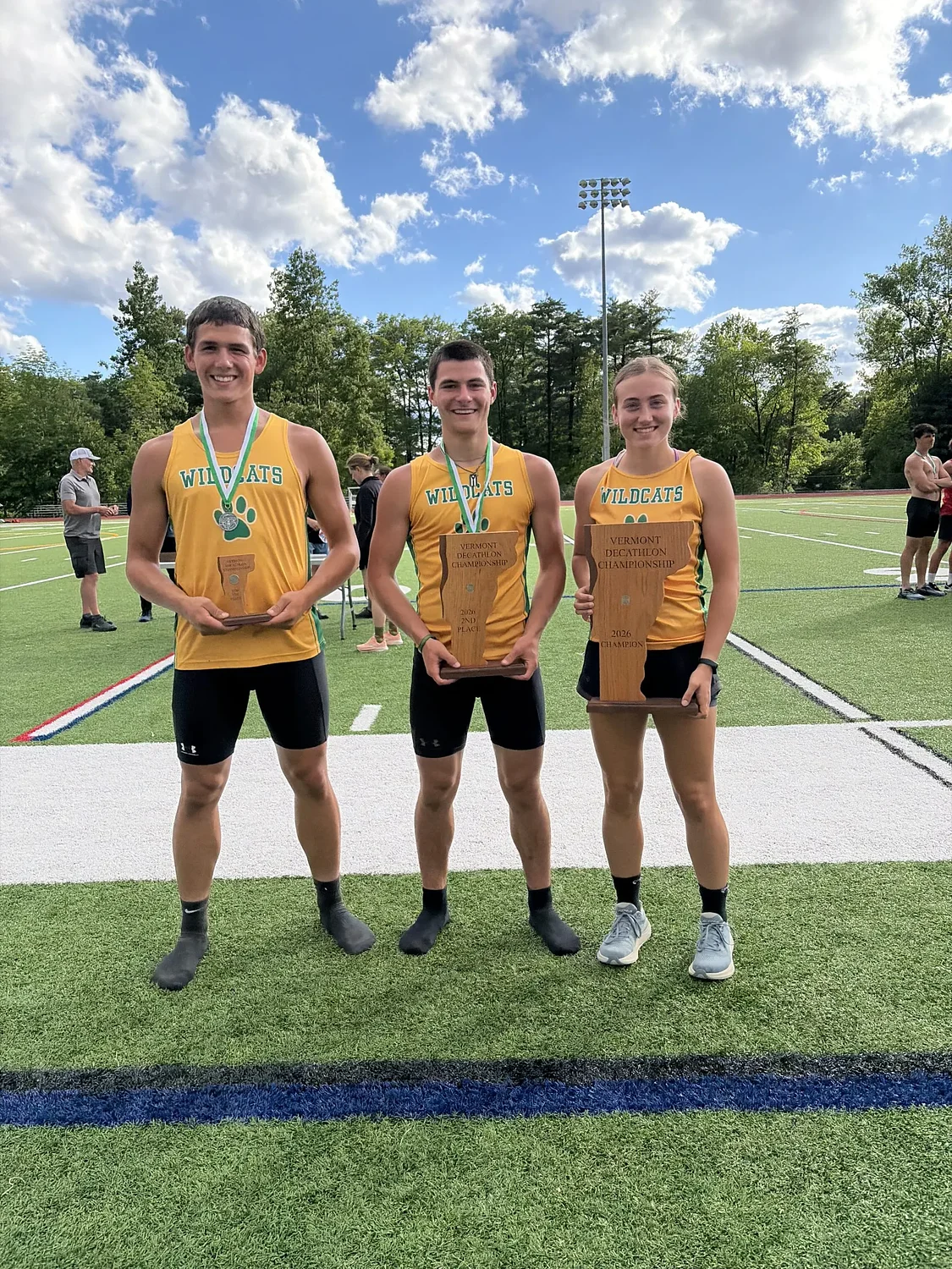 Armstrong and Hughes lead White River Valley to decathlon success