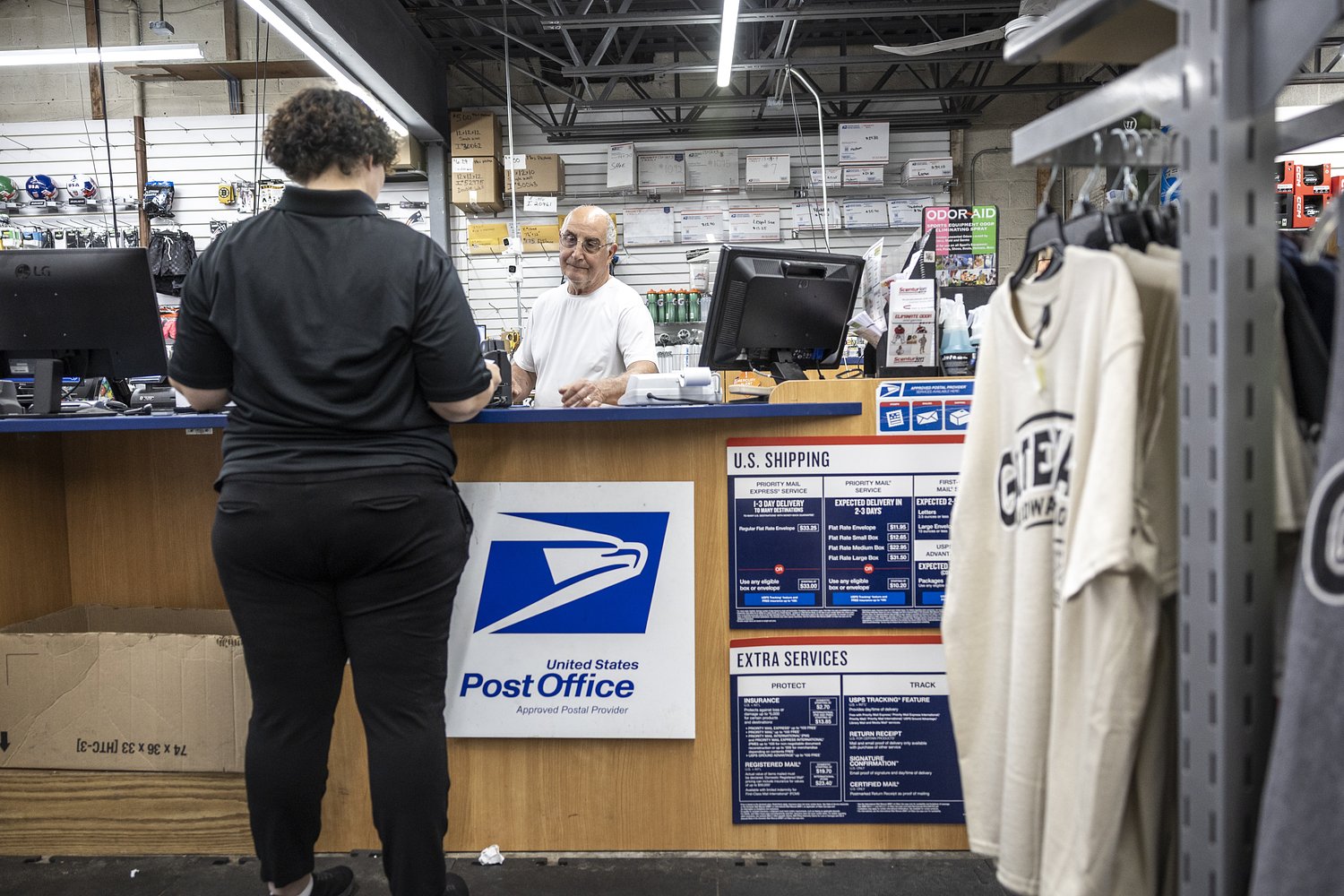Springfield Gateway Hardware will continue offering postal service but at a price