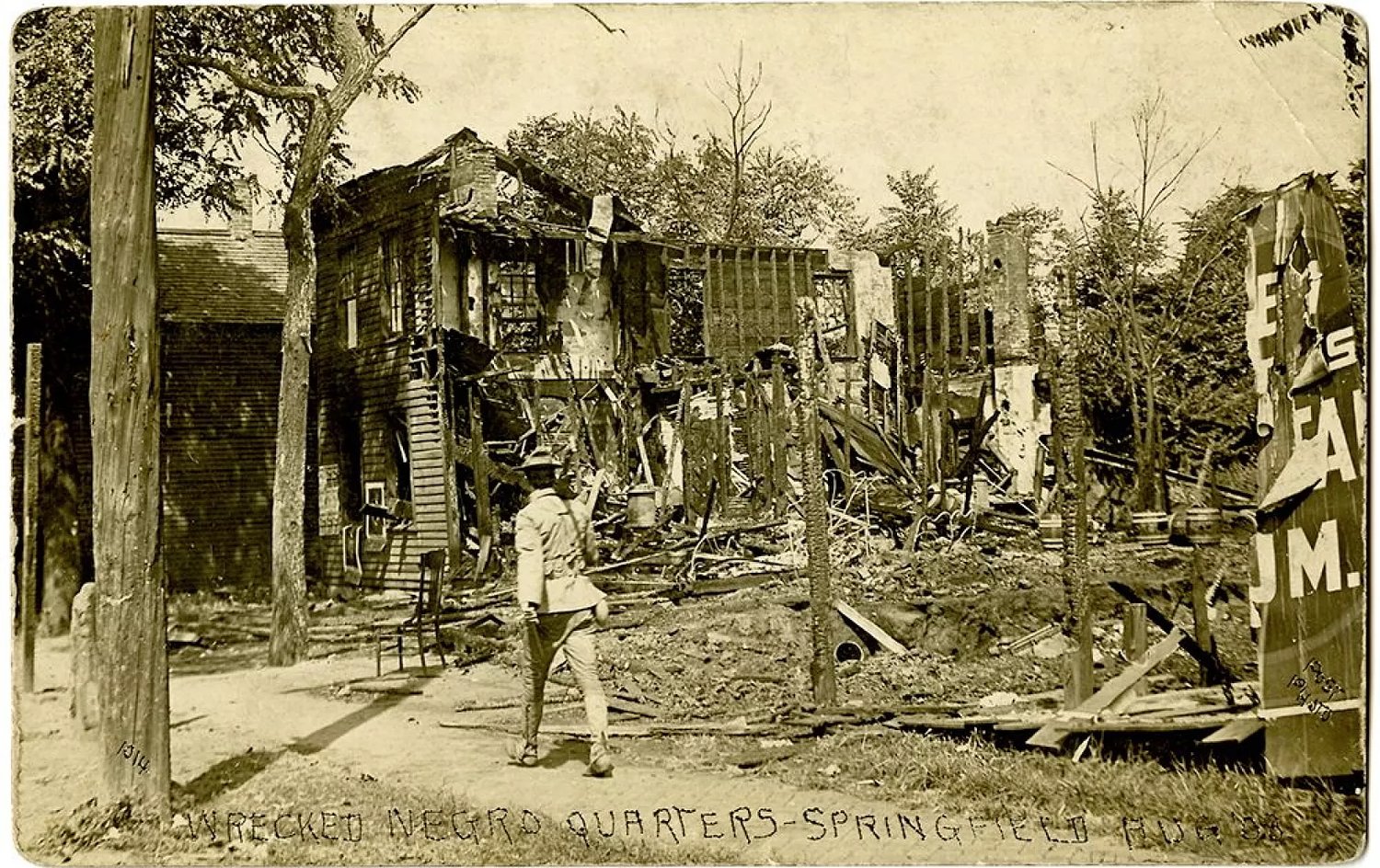 1908: White mob terrorizes Black residents in Springfield Race Riot