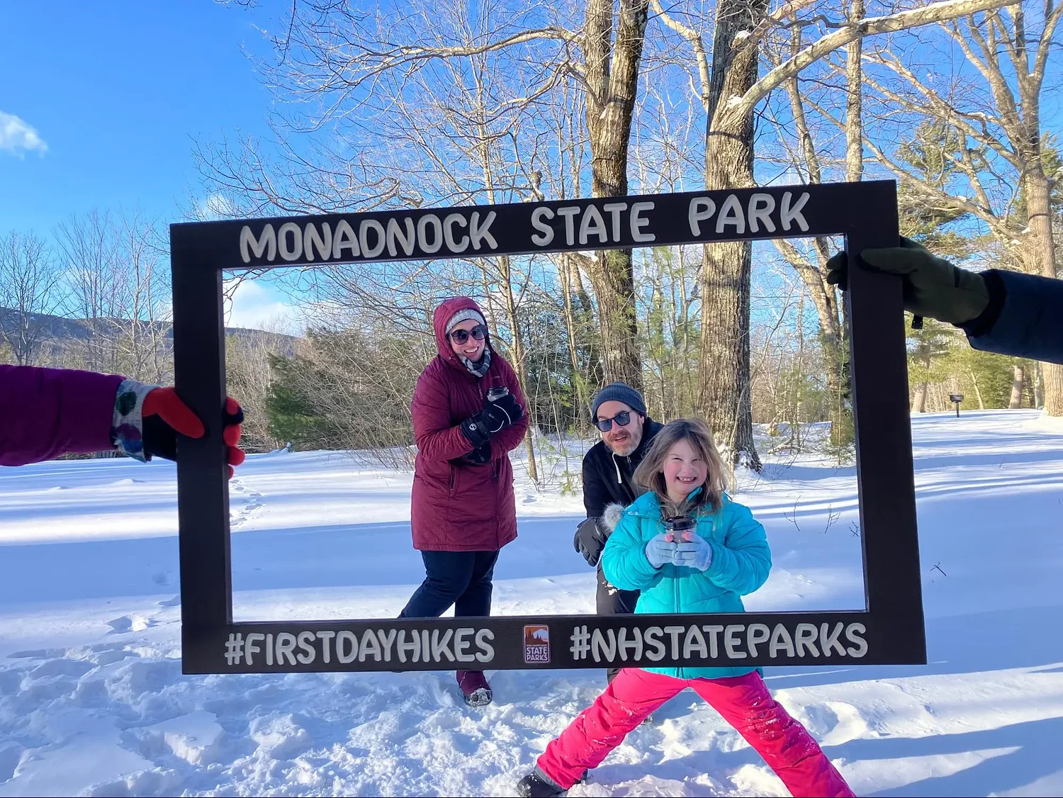 Families kick off new year with First Day Hike at Monadnock State Park