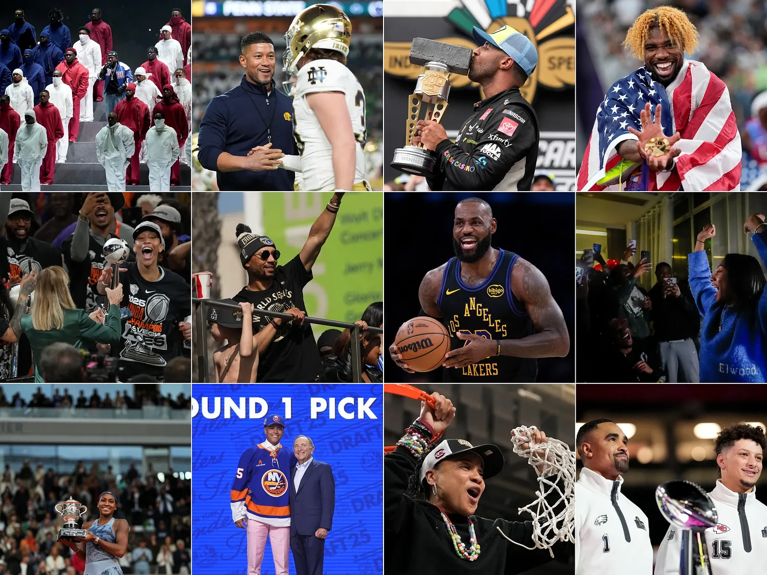 Top 10 sports moments of 2025