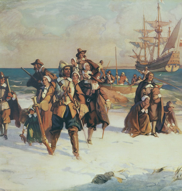 Stephen Hopkins and Pocahontas by Caleb Johnson