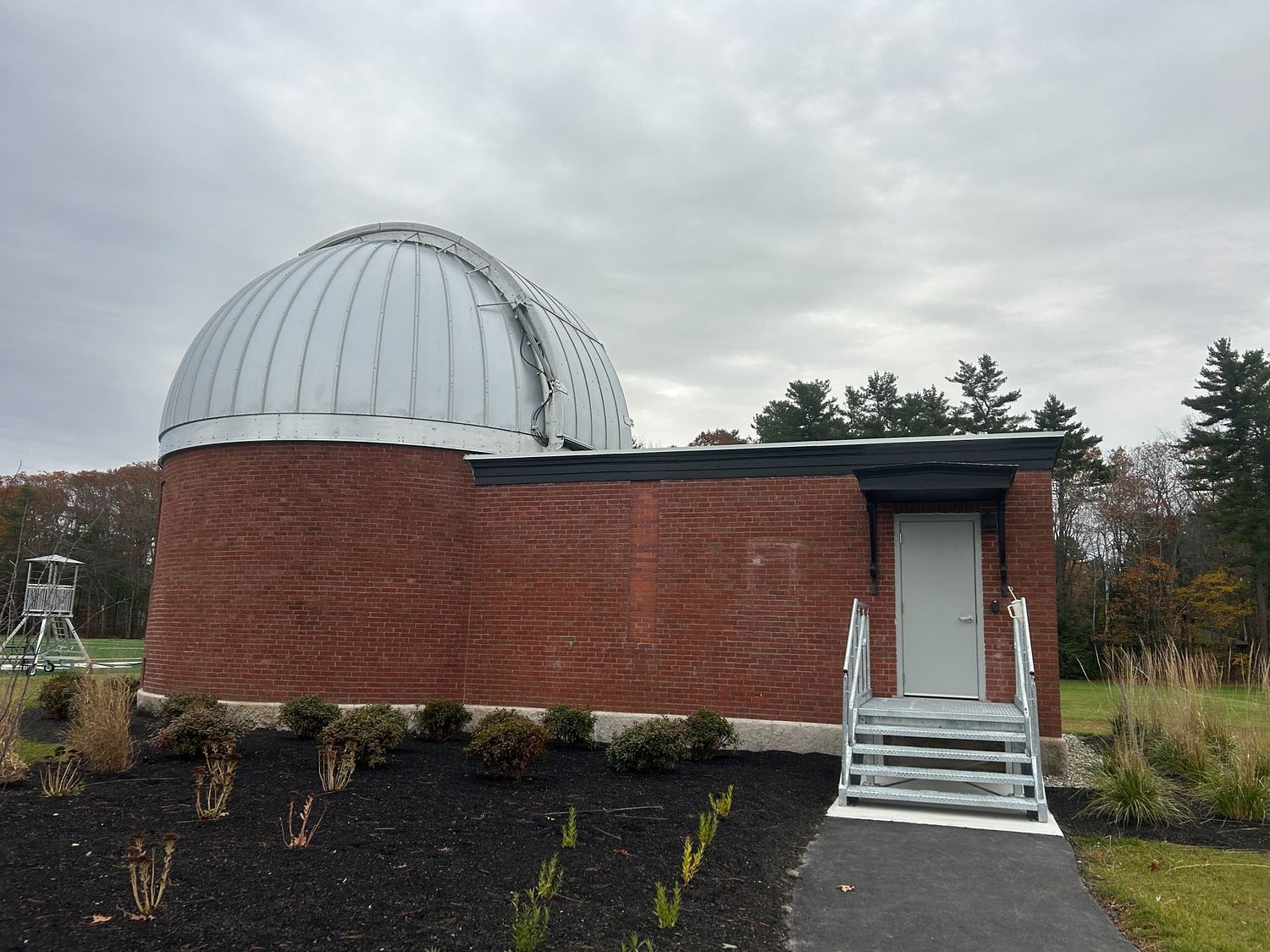 Refurbished and relocated Bowdoin observatory to open in spring
