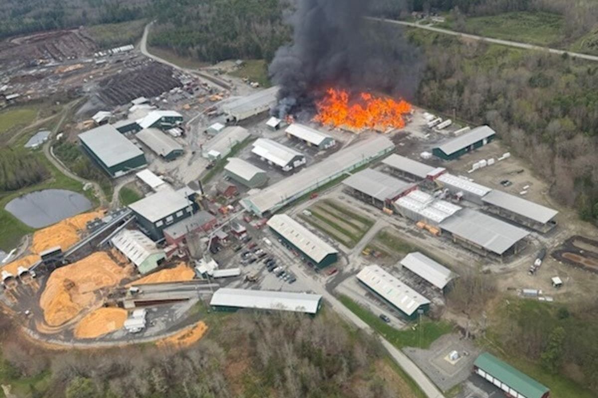 High winds hinder investigation of Searsmont mill explosion