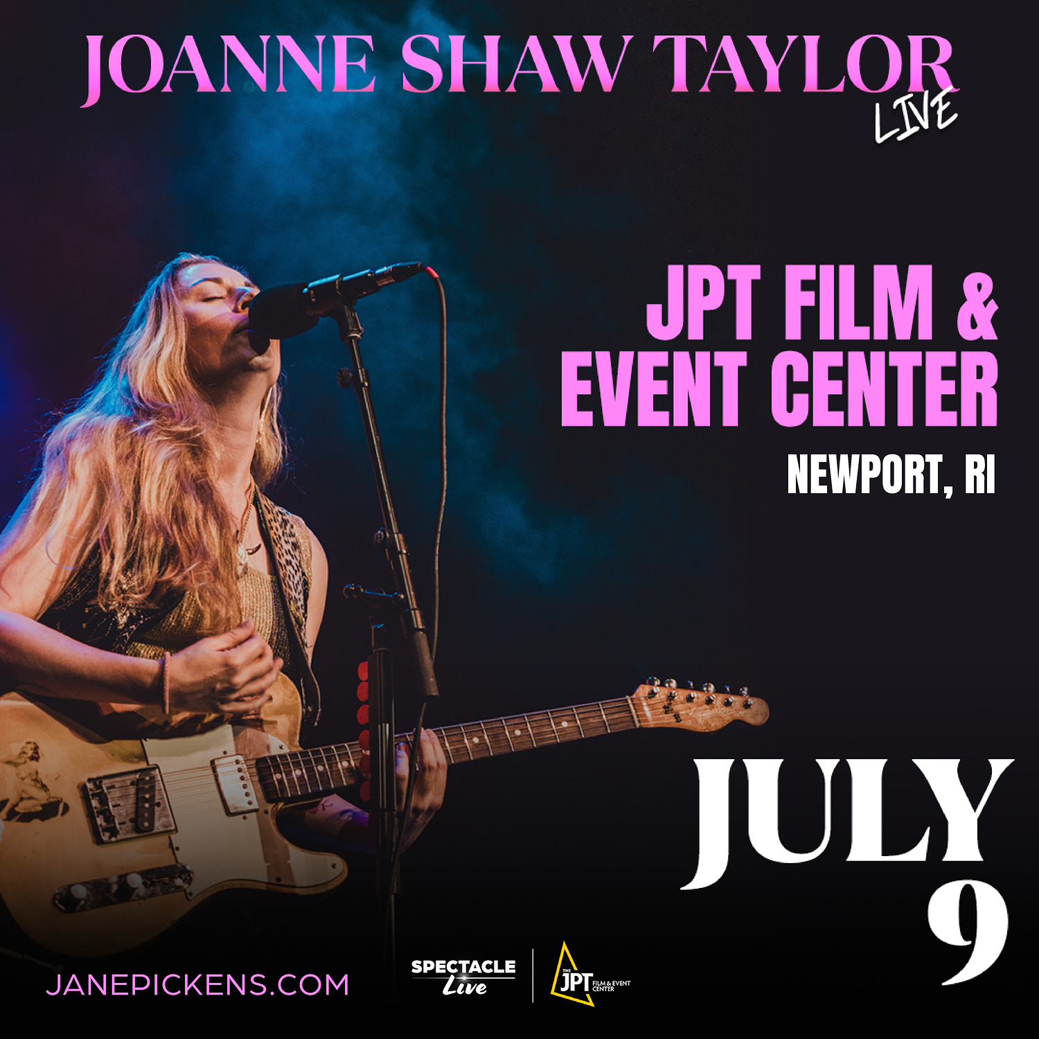 Joanne Shaw Taylor to play Newport's JPT Film & Event Center in July