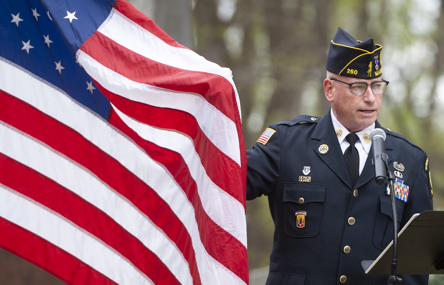 South Hadley honors Revolutionary  War veterans at Patriots' Day ceremony