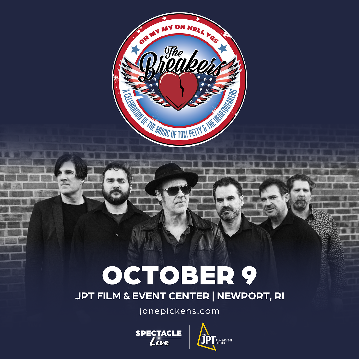 Tom Petty tribute band The Breakers to play Newport's JPT in October