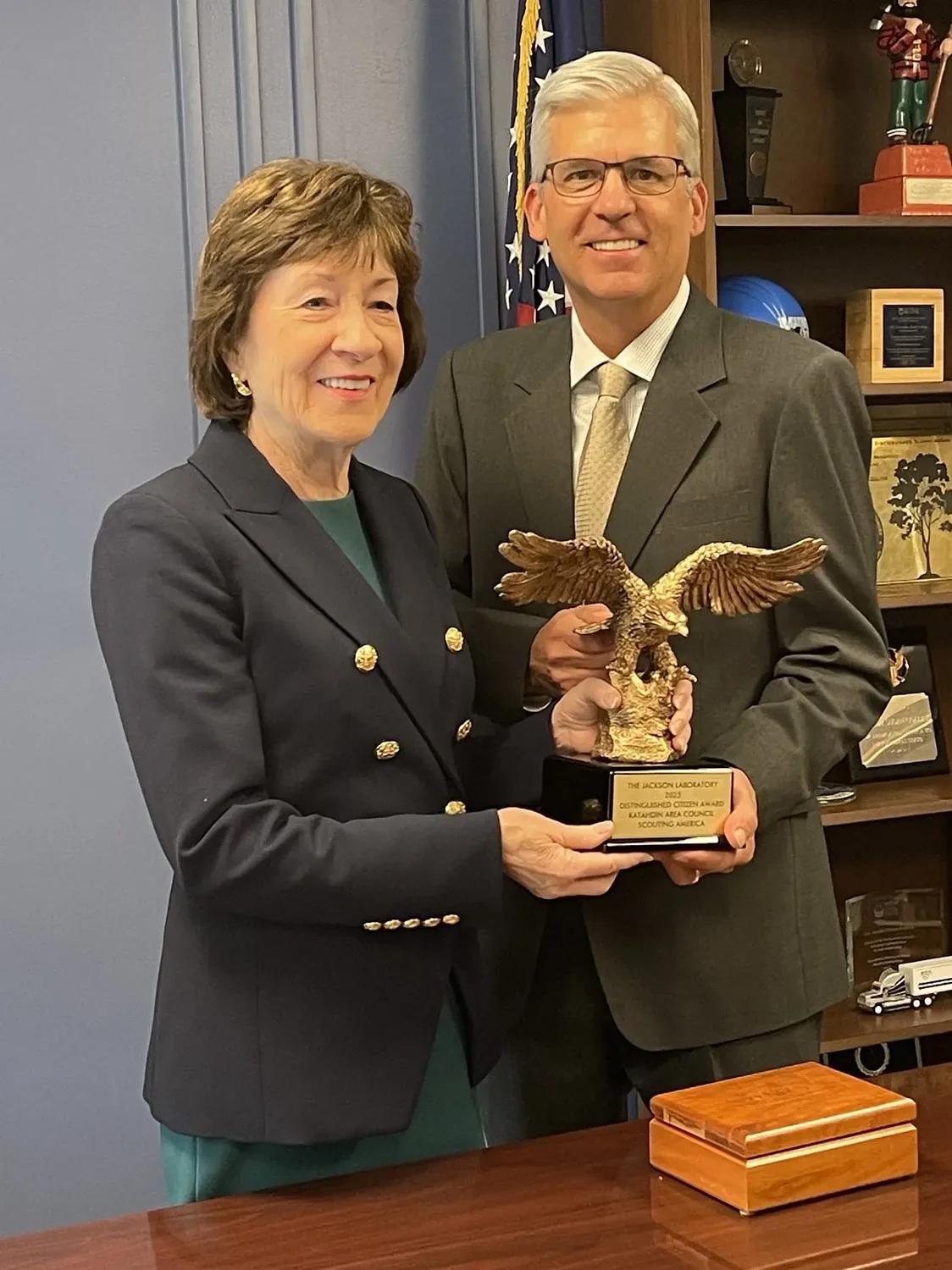 Katahdin Area Council, Scouting America recognizes The Jackson Laboratory with the 2025 Distinguished Citizen Award
