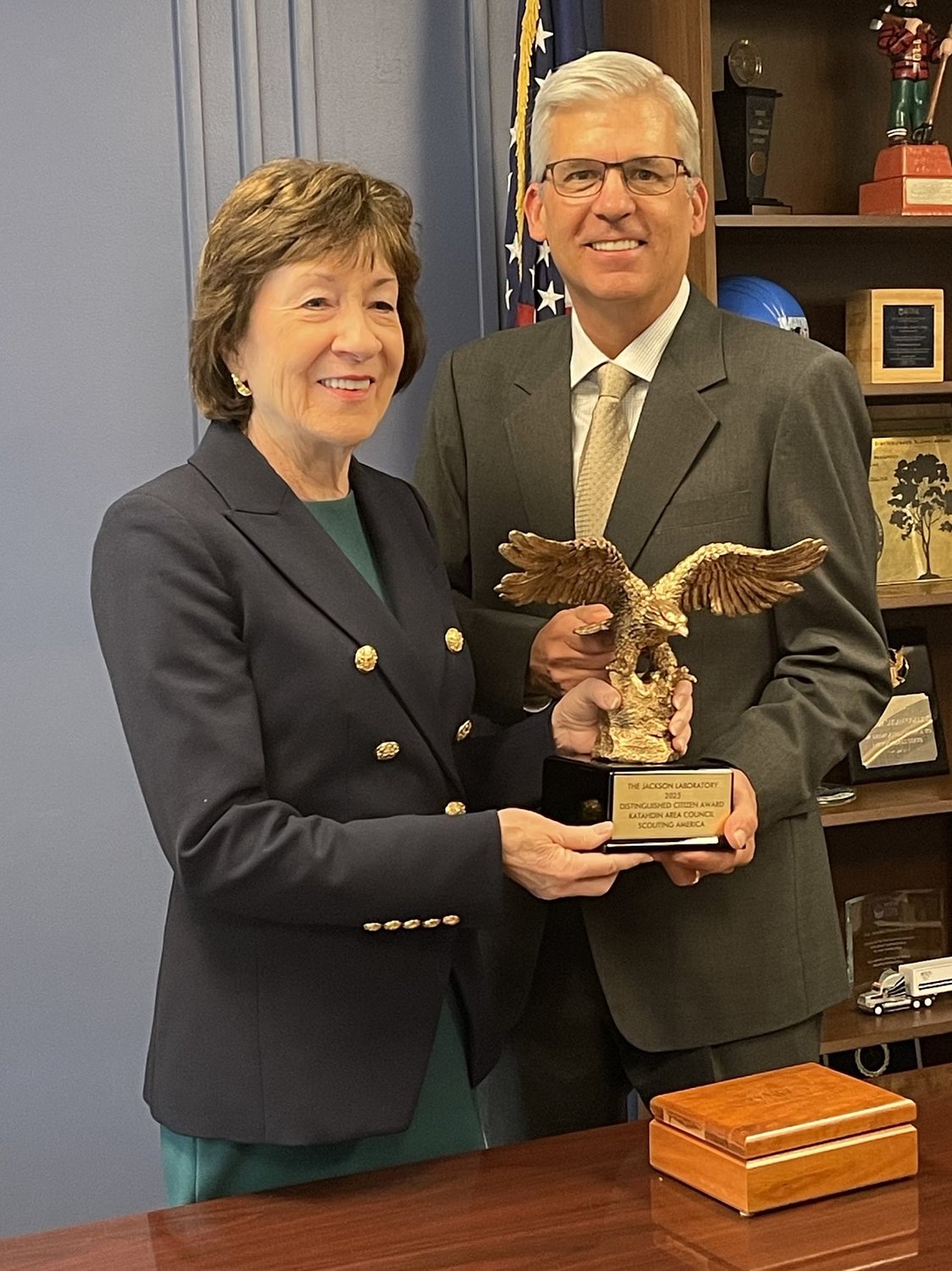 Katahdin Area Council, Scouting America recognizes The Jackson Laboratory with the 2025 Distinguished Citizen Award