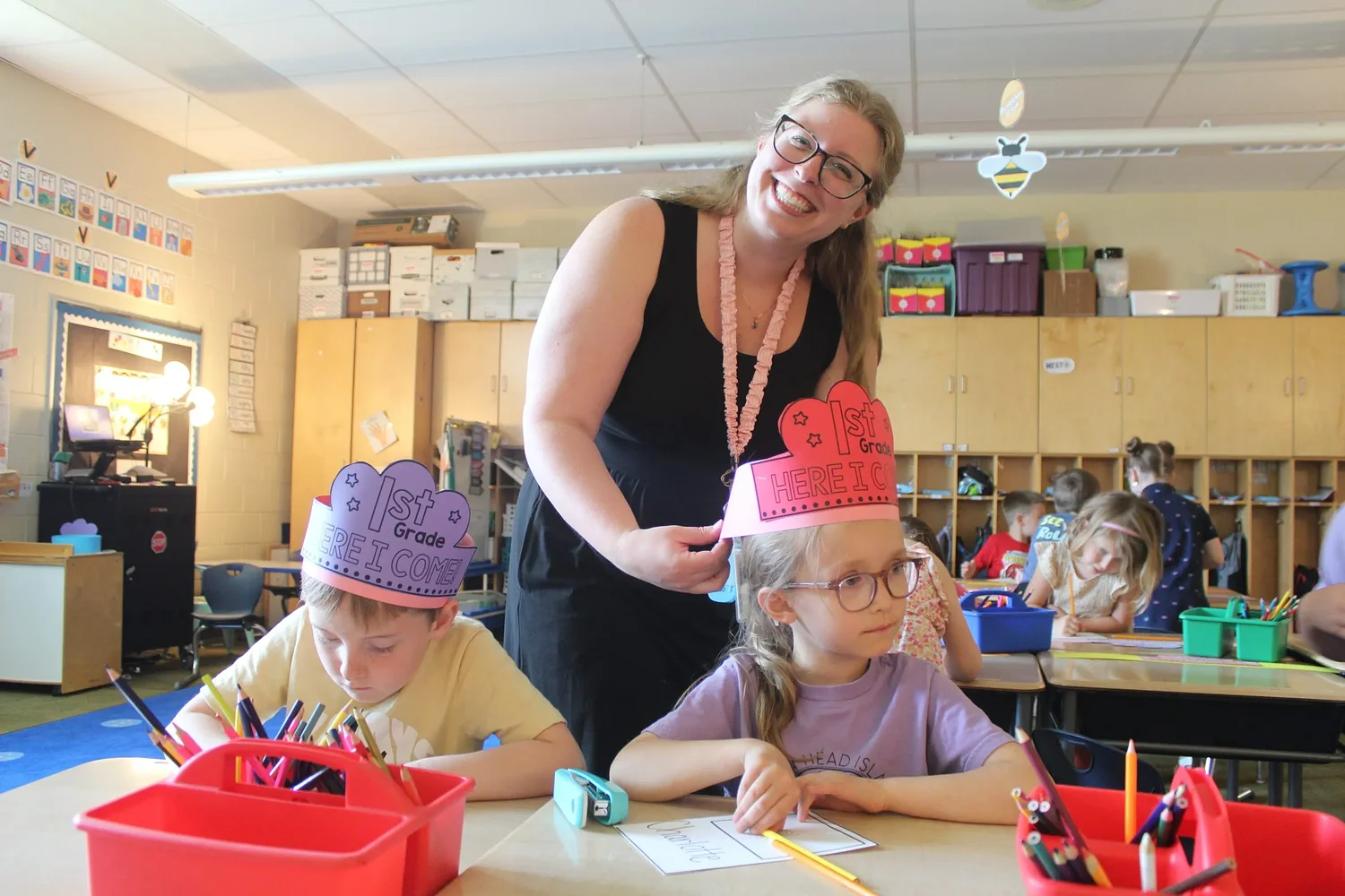 Highbridge Hill kindergarteners step up to first grade