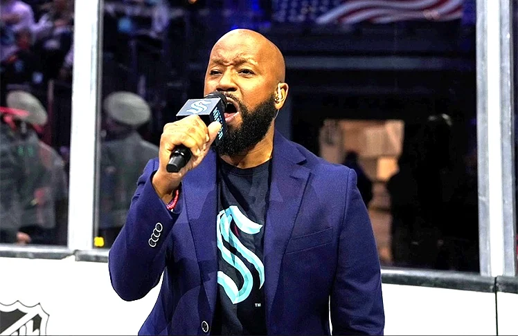 From Open Mic To Arena Spotlight: Anthem Singer Tommie Burton Hits The Right Notes For The Seattle Kraken