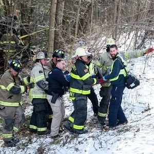 Single-car crash on I-91