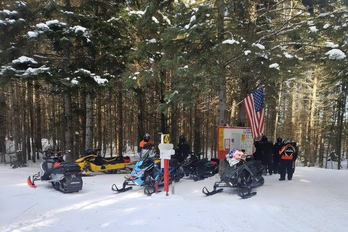 Aroostook had one of its worst winters for snow. It didn’t stop snowmobilers.