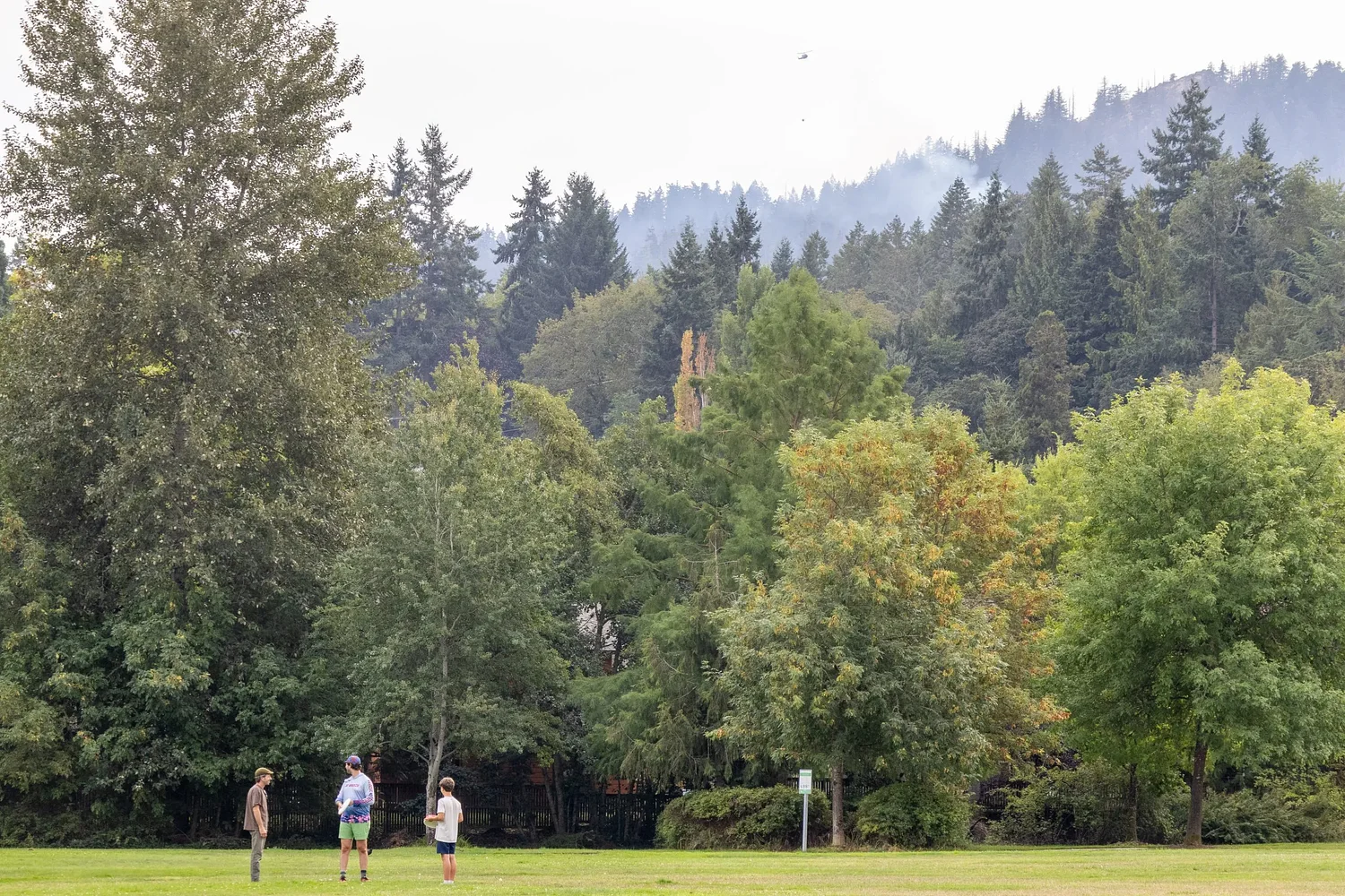 Fire sparked at Spencer Butte, likely by lightning