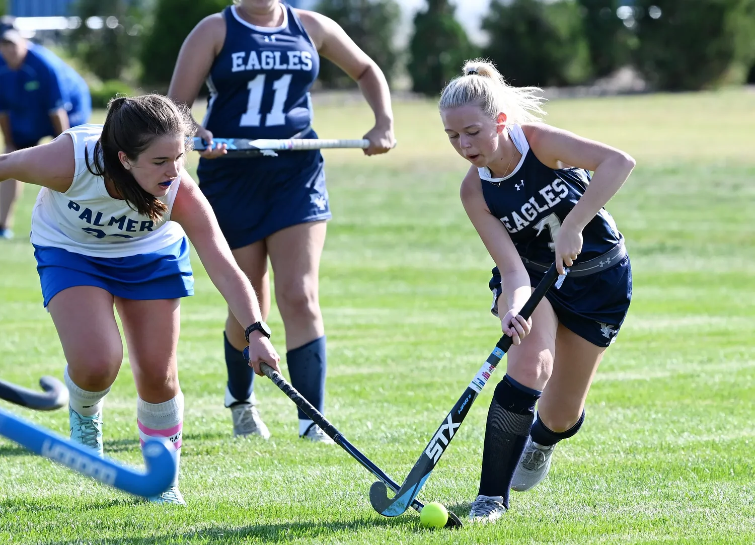 High school roundup: Teagan Donahue’s late goal lifts Franklin Tech field hockey to 1st win (PHOTOS)
