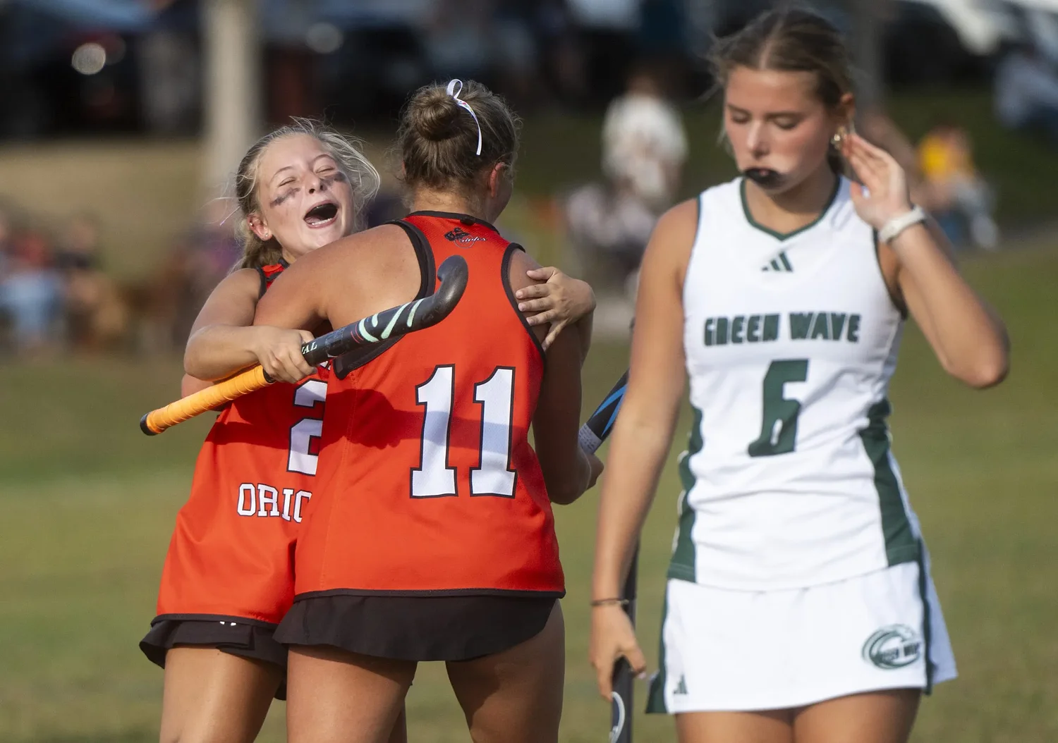 Field hockey: Greenfield can’t stay with undefeated Belchertown in 5-2 road loss (PHOTOS)
