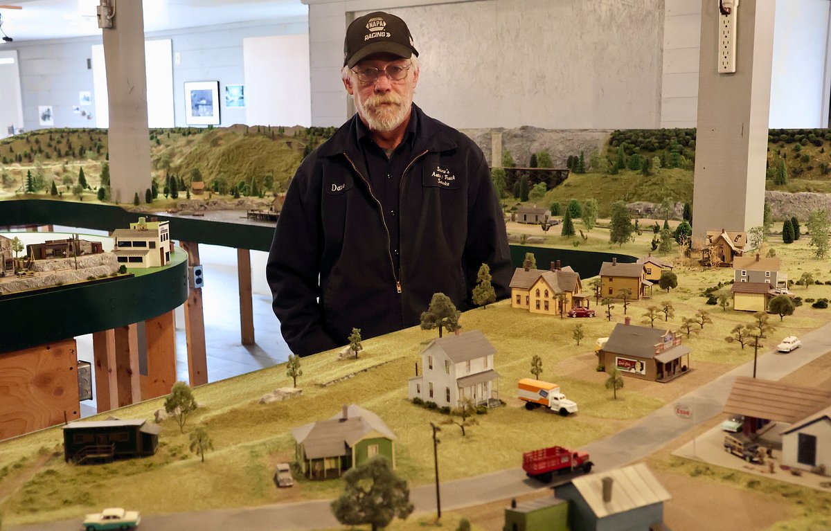 He inherited an epic model railroad. Now he wants to share it with Maine.
