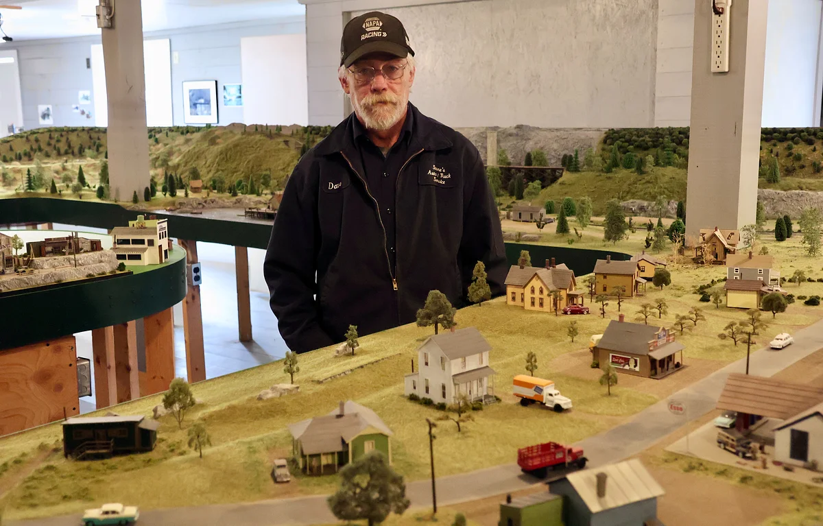 He inherited an epic model railroad. Now he wants to share it with Maine.