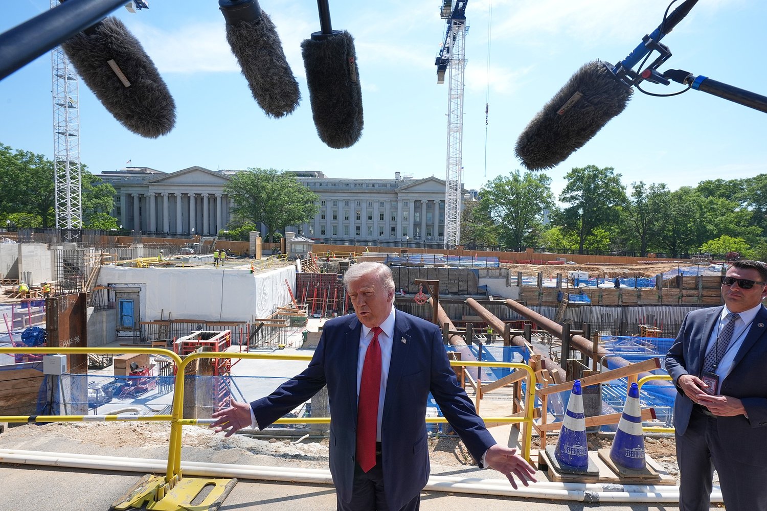 Trump Trips Up Trump