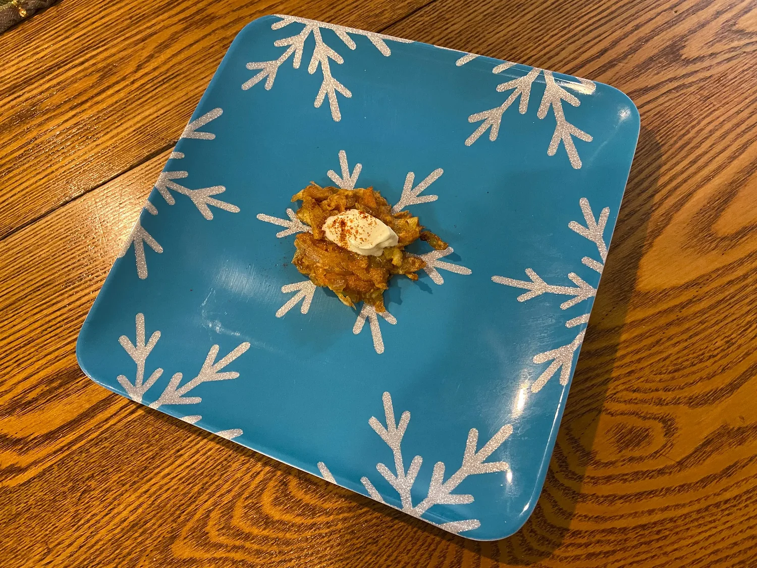 A fusion of Jewish and Hungarian flavors: Latkes Paprikash for Hanukkah