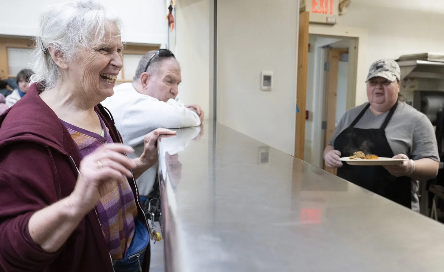 Community comes together for Thanksgiving meal at Amherst Survival Center