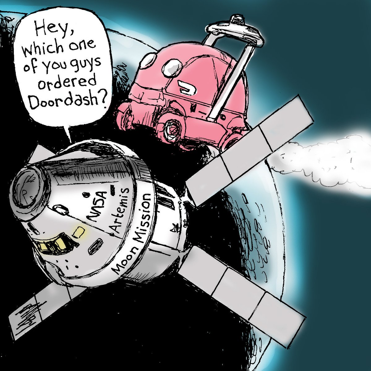 Moon mission